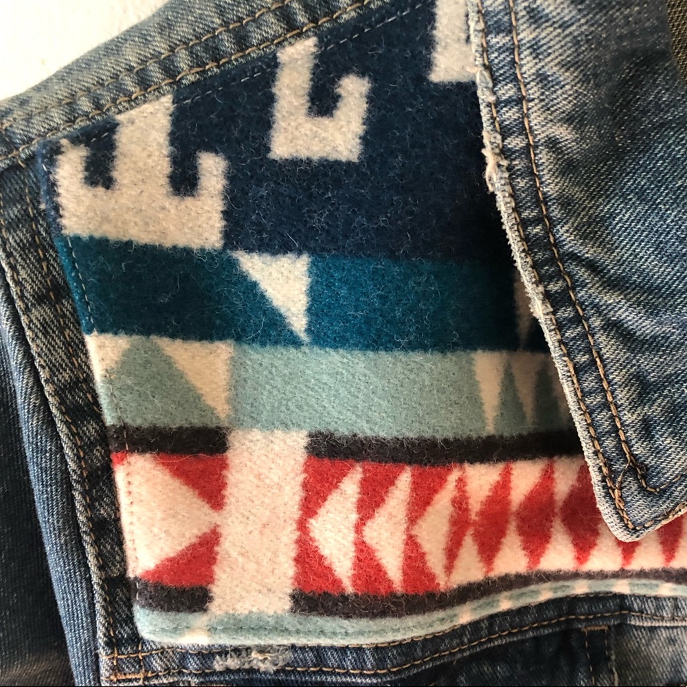 Cindy Love custom denim jacket sz small - Picture 3 of 14